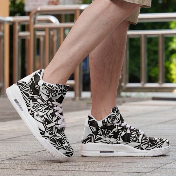 kokorepublic Unisex Non Slip Sneakers Lace Up Fashion Shoes - Picture 7 of 7